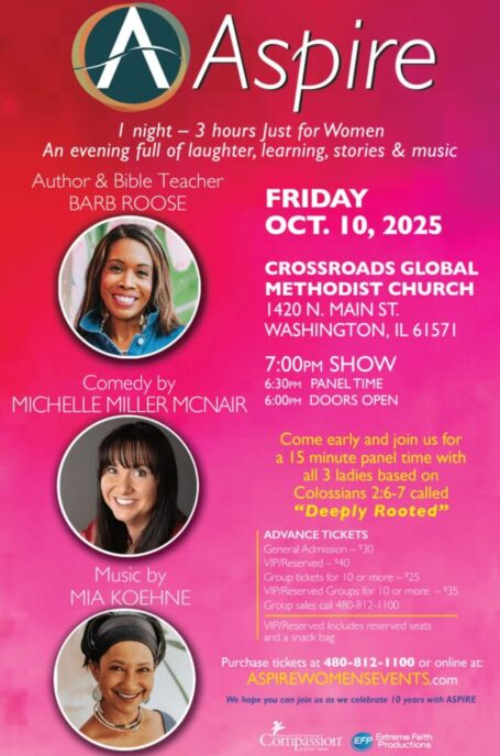 Aspire Fri Oct 10 Washington IL