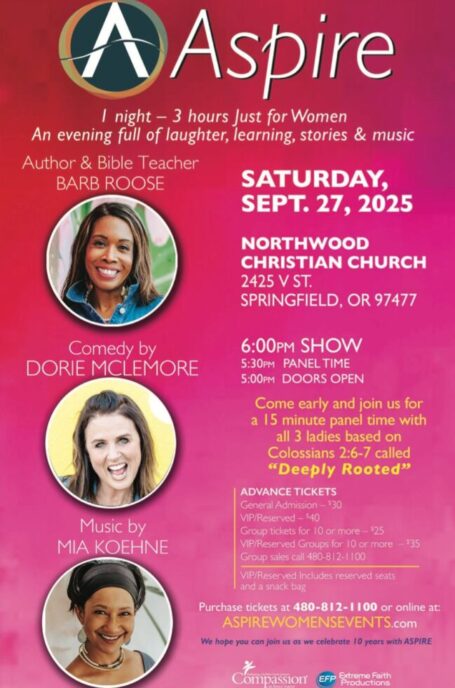 Aspire Sat Sept 27 Springfield OR (1)