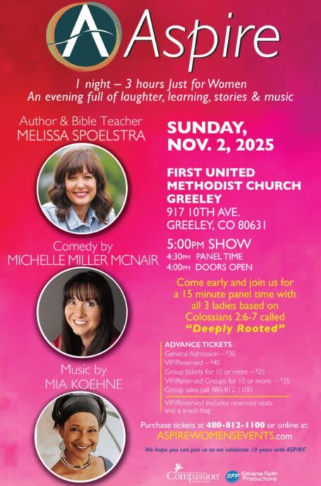 Aspire Sun Nov 2 Greeley CO Aspire Sun Nov 2 Greeley CO