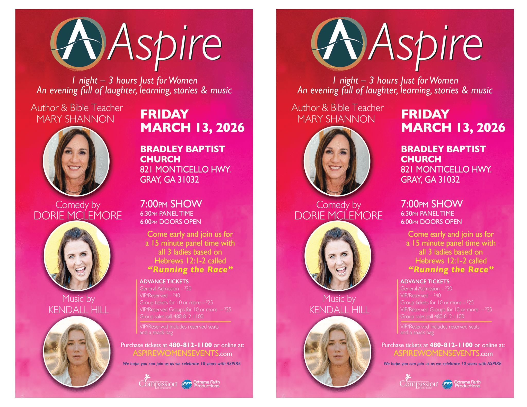 Aspire Fri March 13 Gray GA-2UP