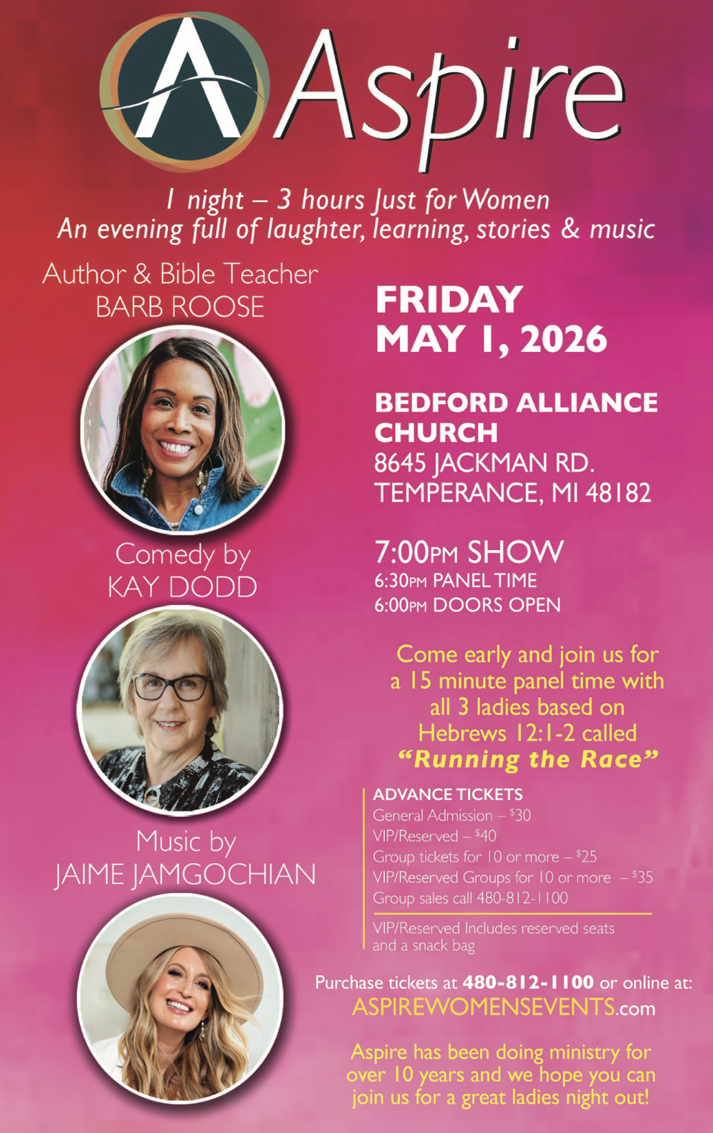 Aspire Fri may 1 Temperance MI-2UP