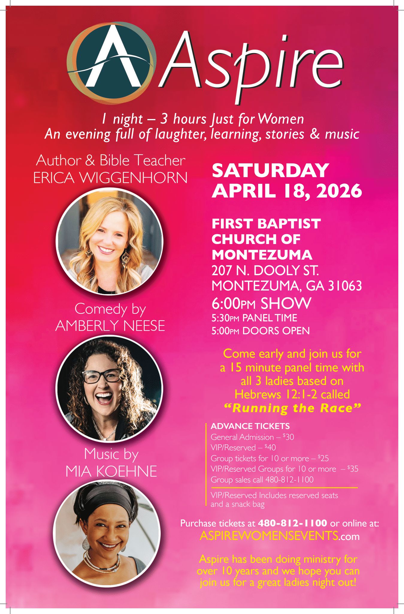 Aspire SAT April 18 Montezuma GA