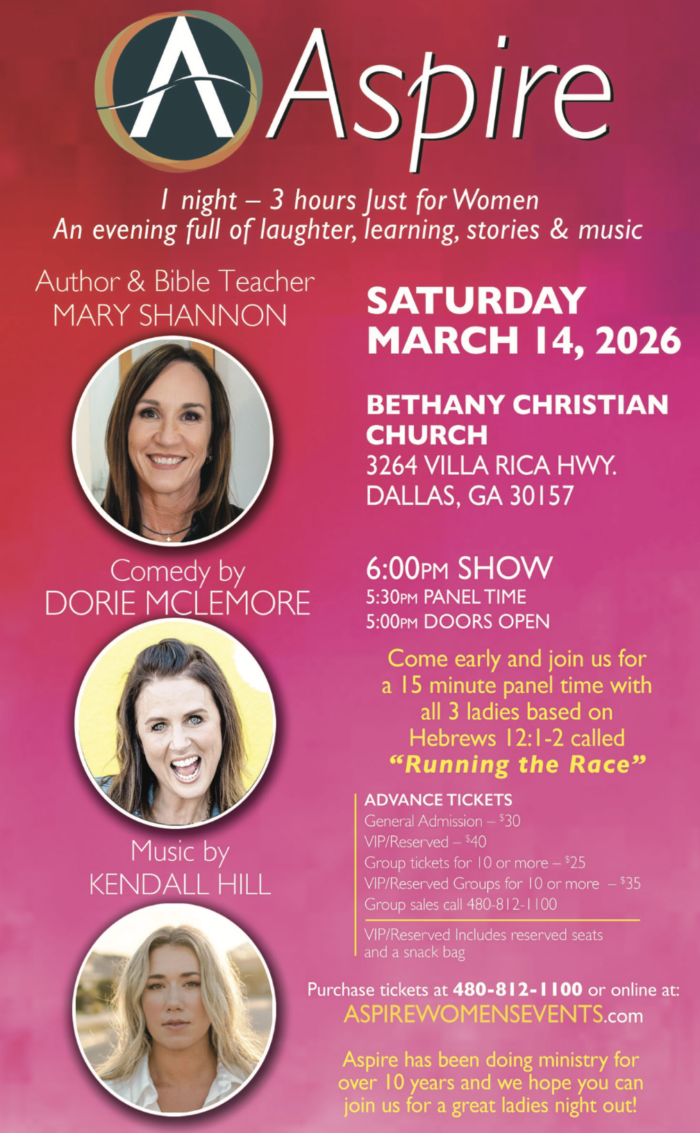 Aspire SAT March 14Dallas GA