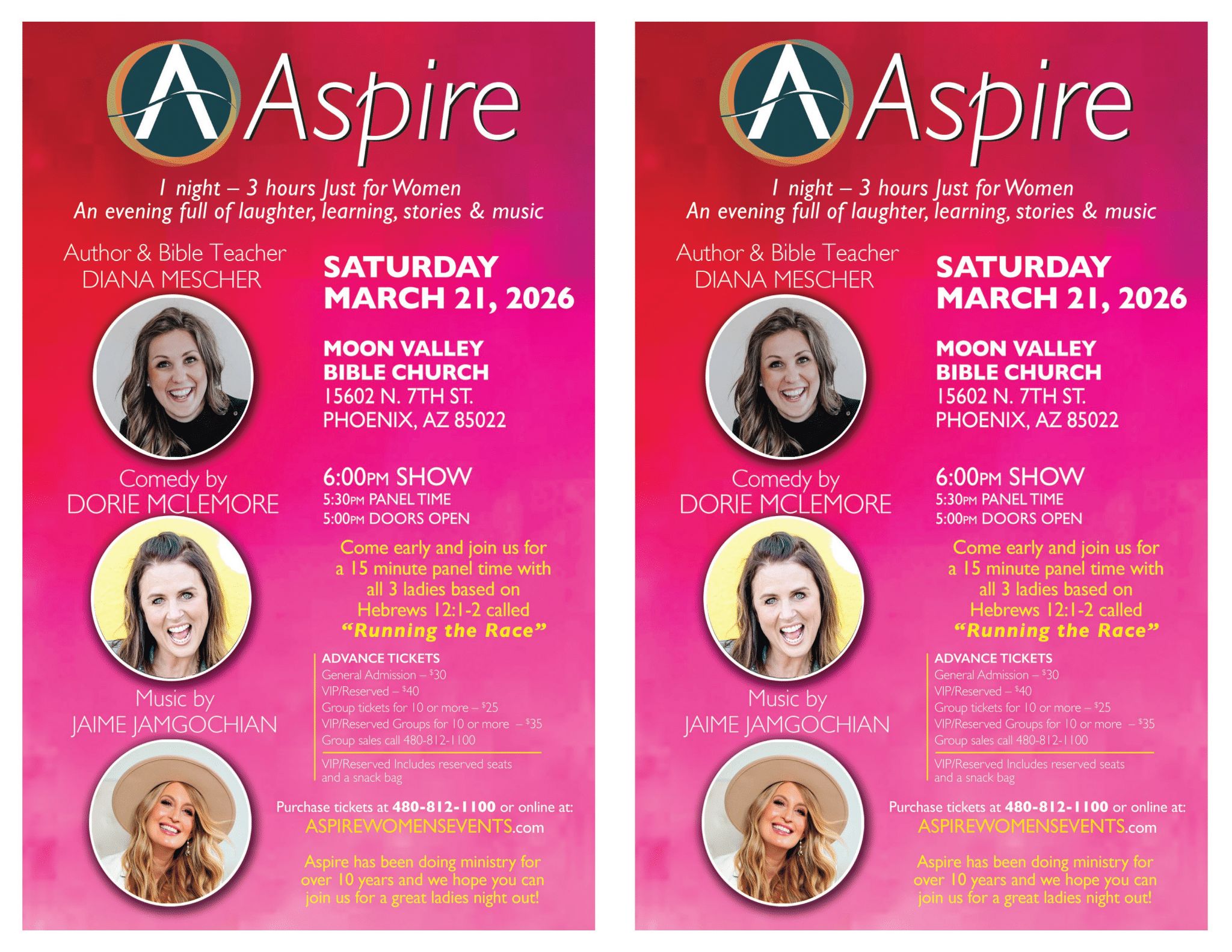 Aspire SAT March 21 Phoenix AZ-2UP