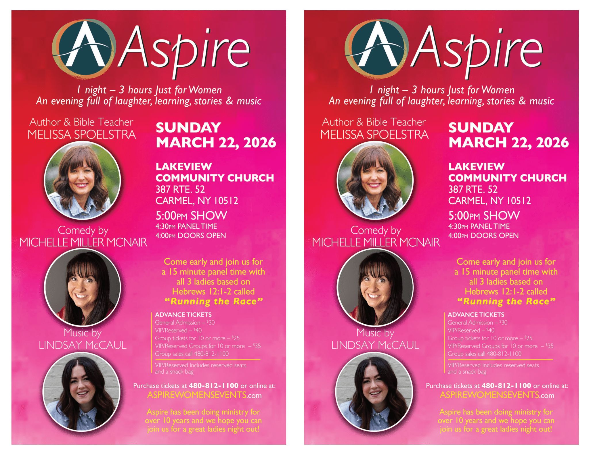 Aspire SUN March 22 Carmel NY-2UP