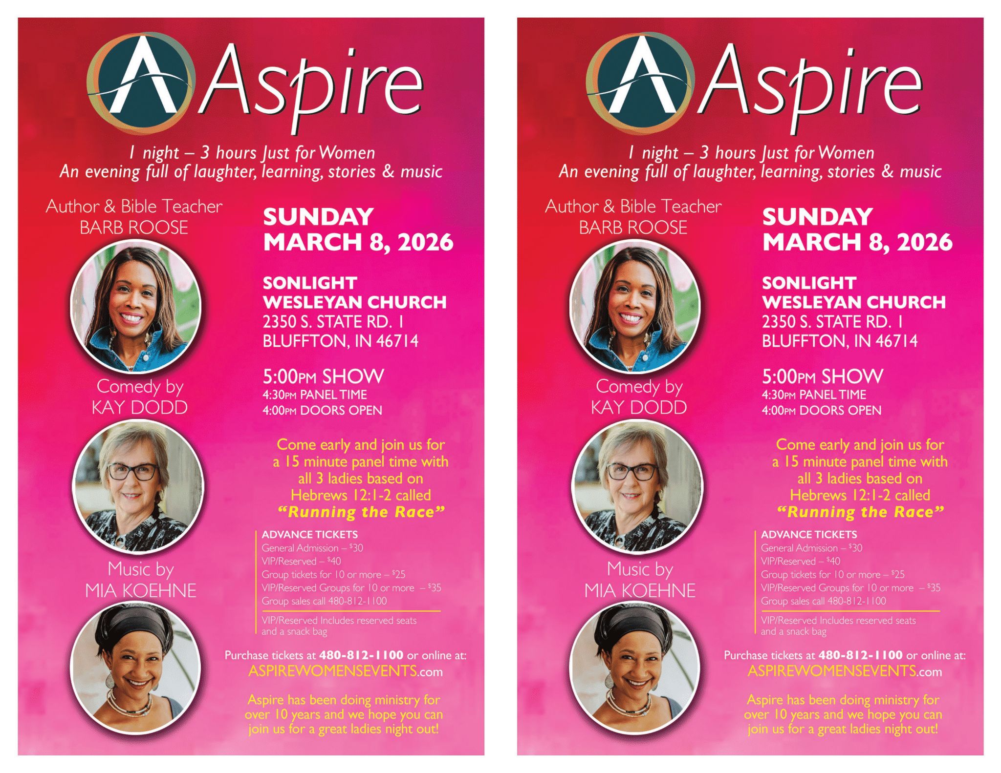 Aspire SUN March 8 Bluffton IN-2UP