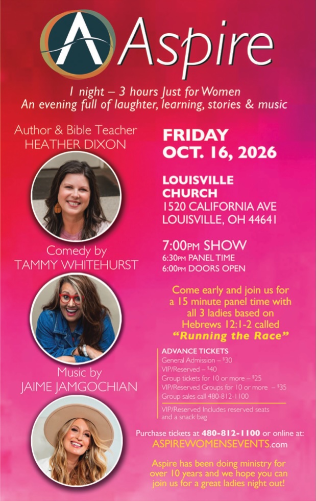 Aspire Fri Oct 16 Louisville OH