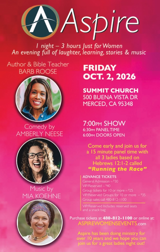 Aspire Fri Oct 2 Merced CA