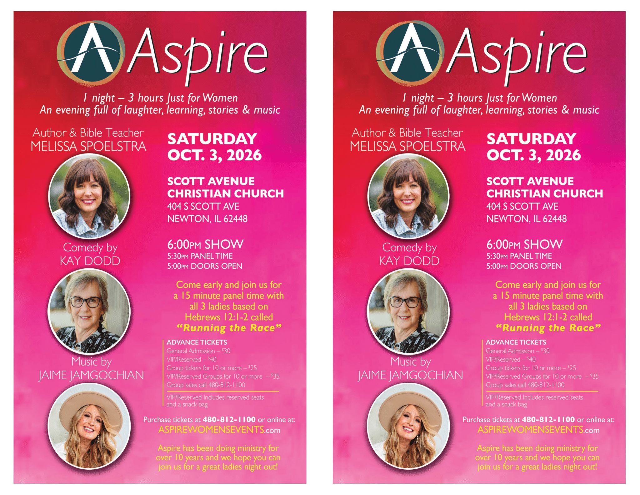 Aspire SAT Oct 3 Newton IL-2UP
