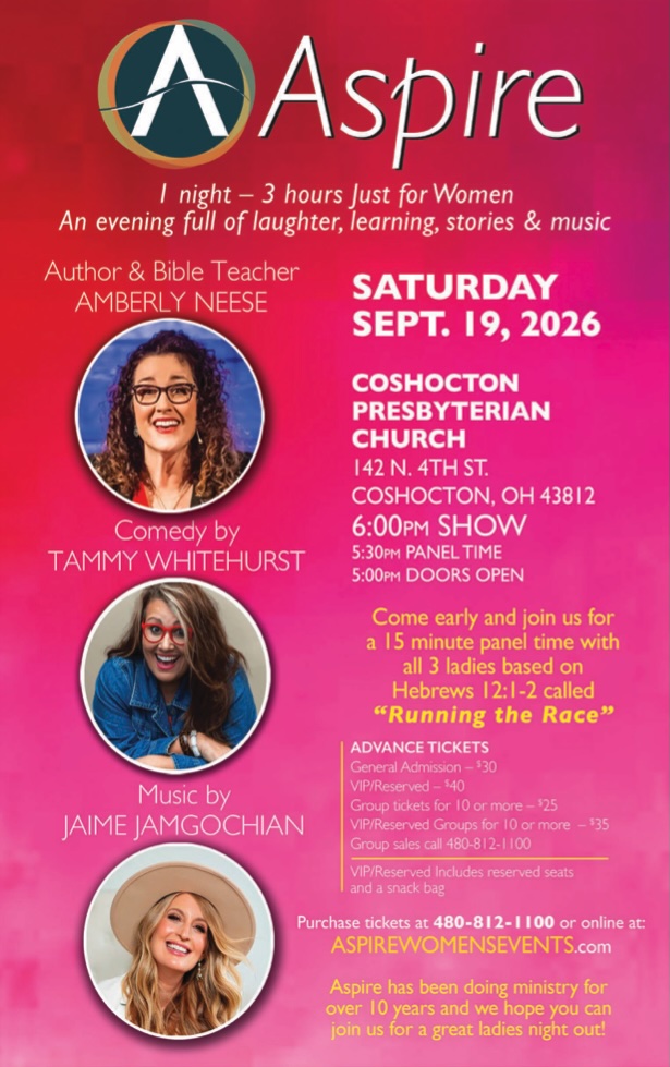 Aspire SAT Sept 19 Coshocton OH