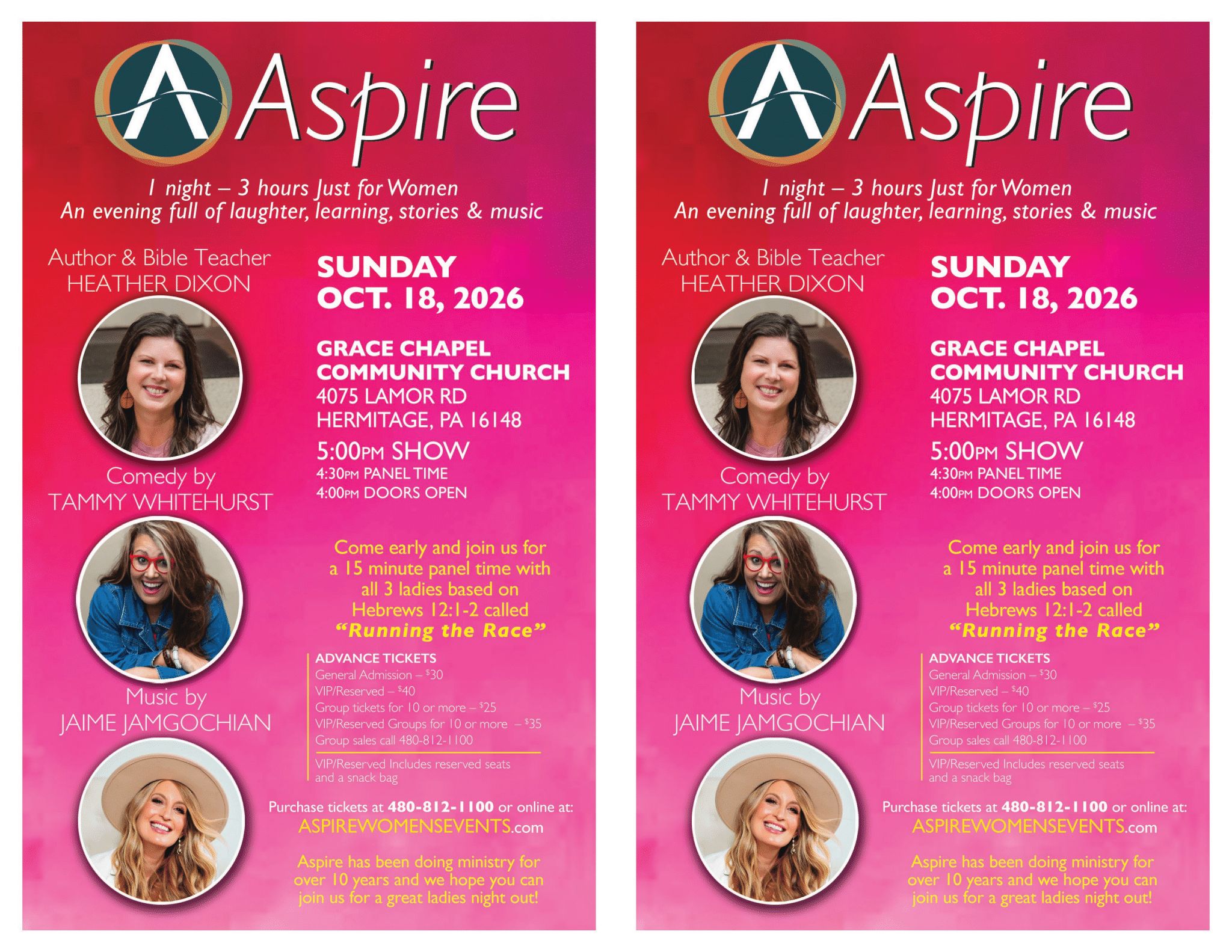 Aspire SUN Oct 18 Hermitage PA-2UP