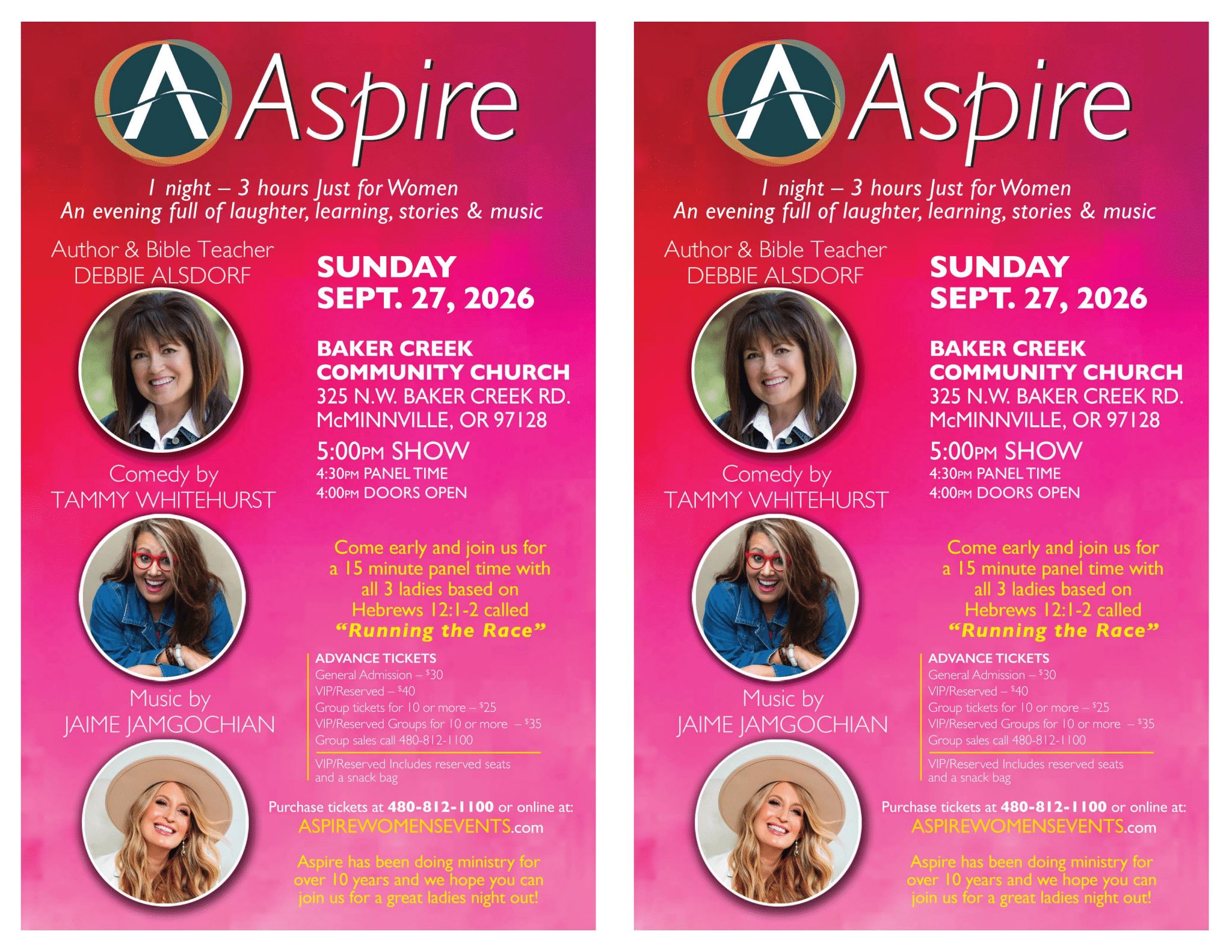Aspire SUN Sept 27 McMinnville OR-2UP